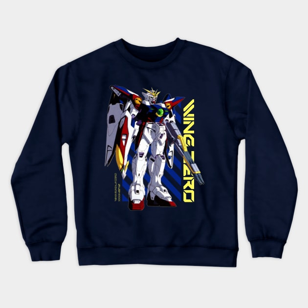 Wing Gundam Zero Crewneck Sweatshirt by Shapwac12